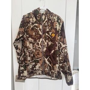 First Lite Corrugate Camo guide Jacket Men's XL Hooded Lightweight Hunting